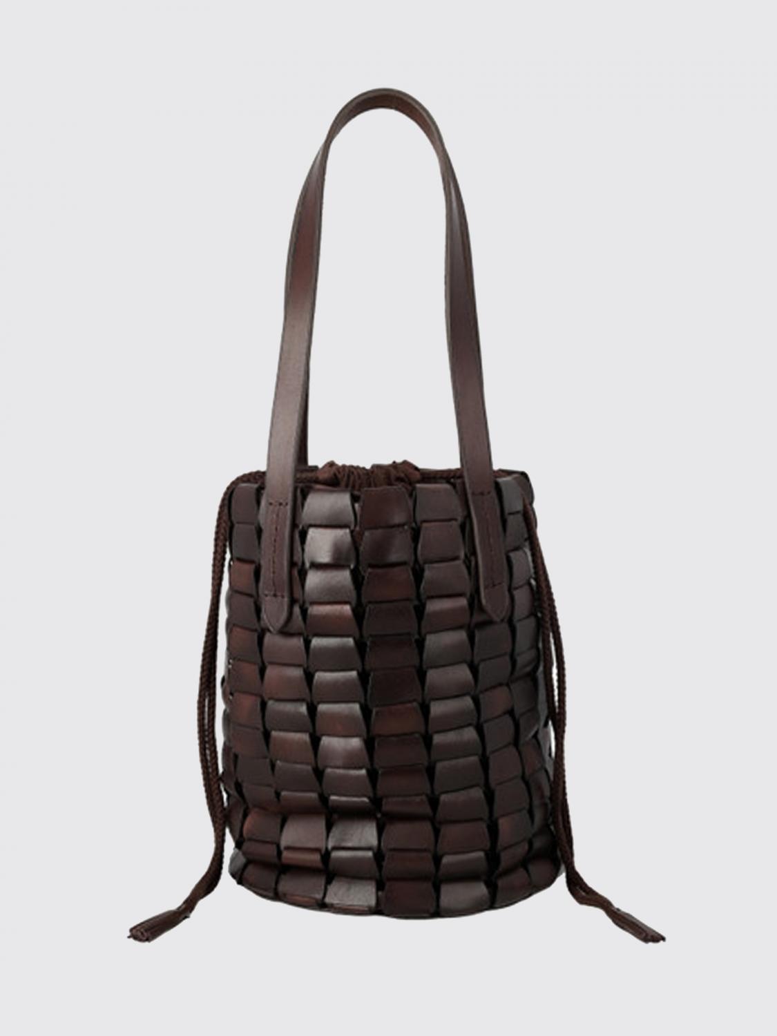 Dragon Diffusion Handbag Woman Color Brown In Brown