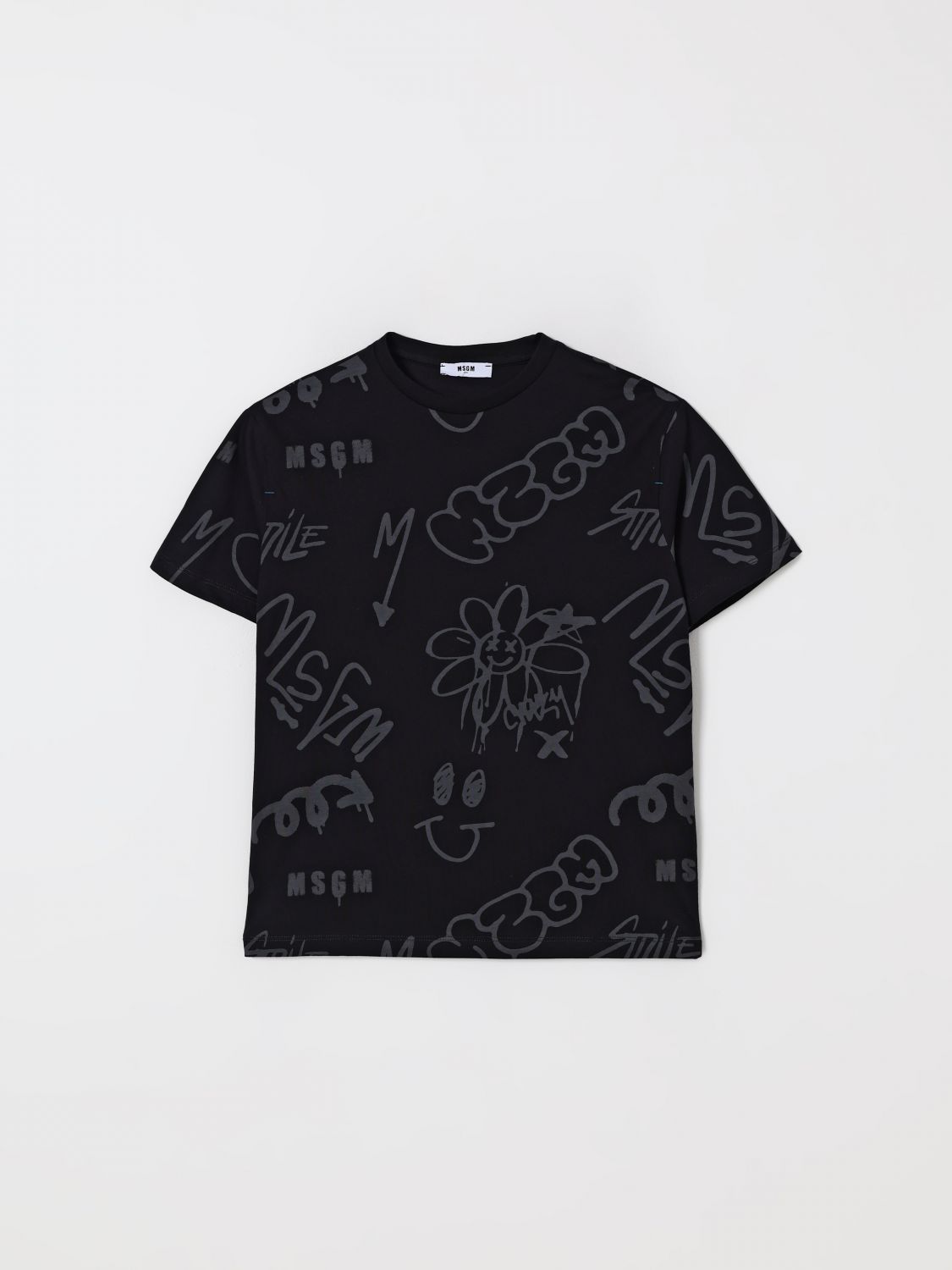 Msgm T-shirt Kids Kids Color Black In Black