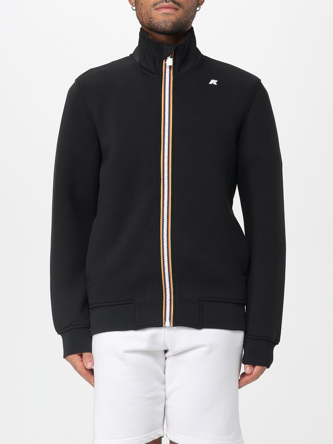 K-way Zip-detail Track Jacket In Black
