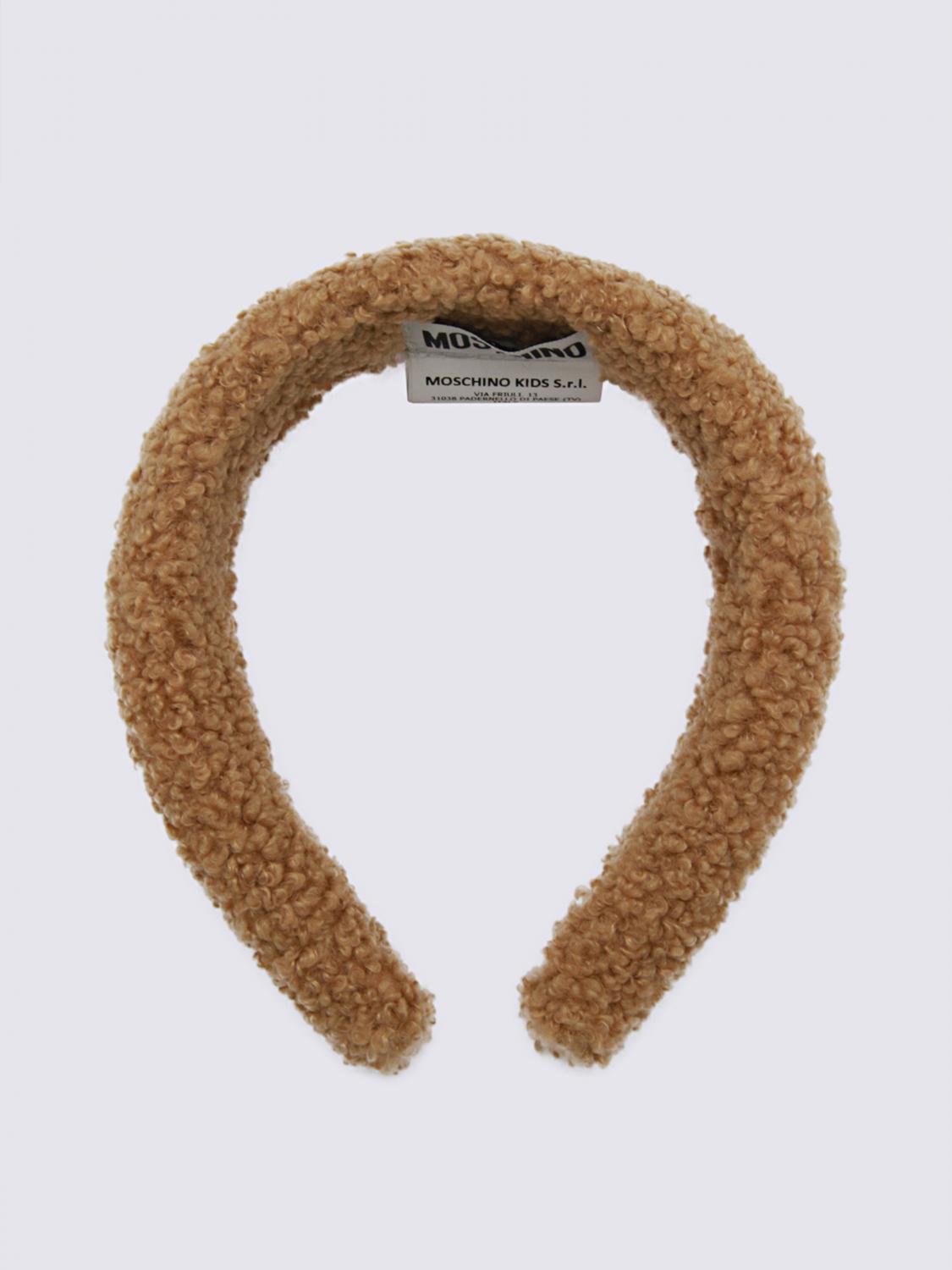 Moschino Hairband Kids In Brown