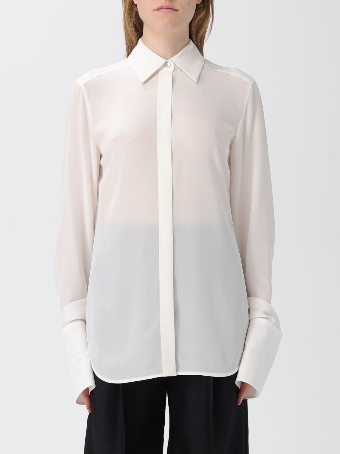 Sportmax Shirt  Woman Color White In White
