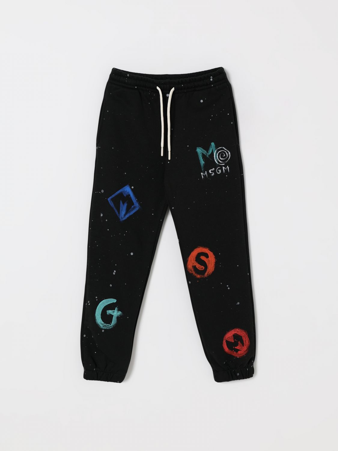 MSGM KIDS Hose Kinder Farbe Schwarz