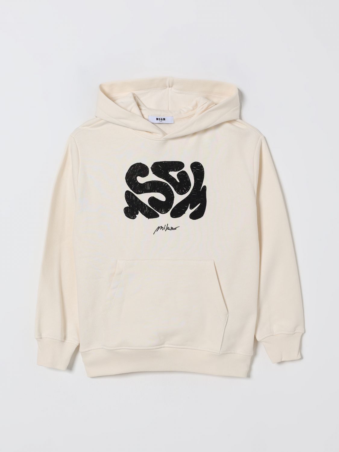 Msgm Sweater  Kids Kids Color Cream In Brown