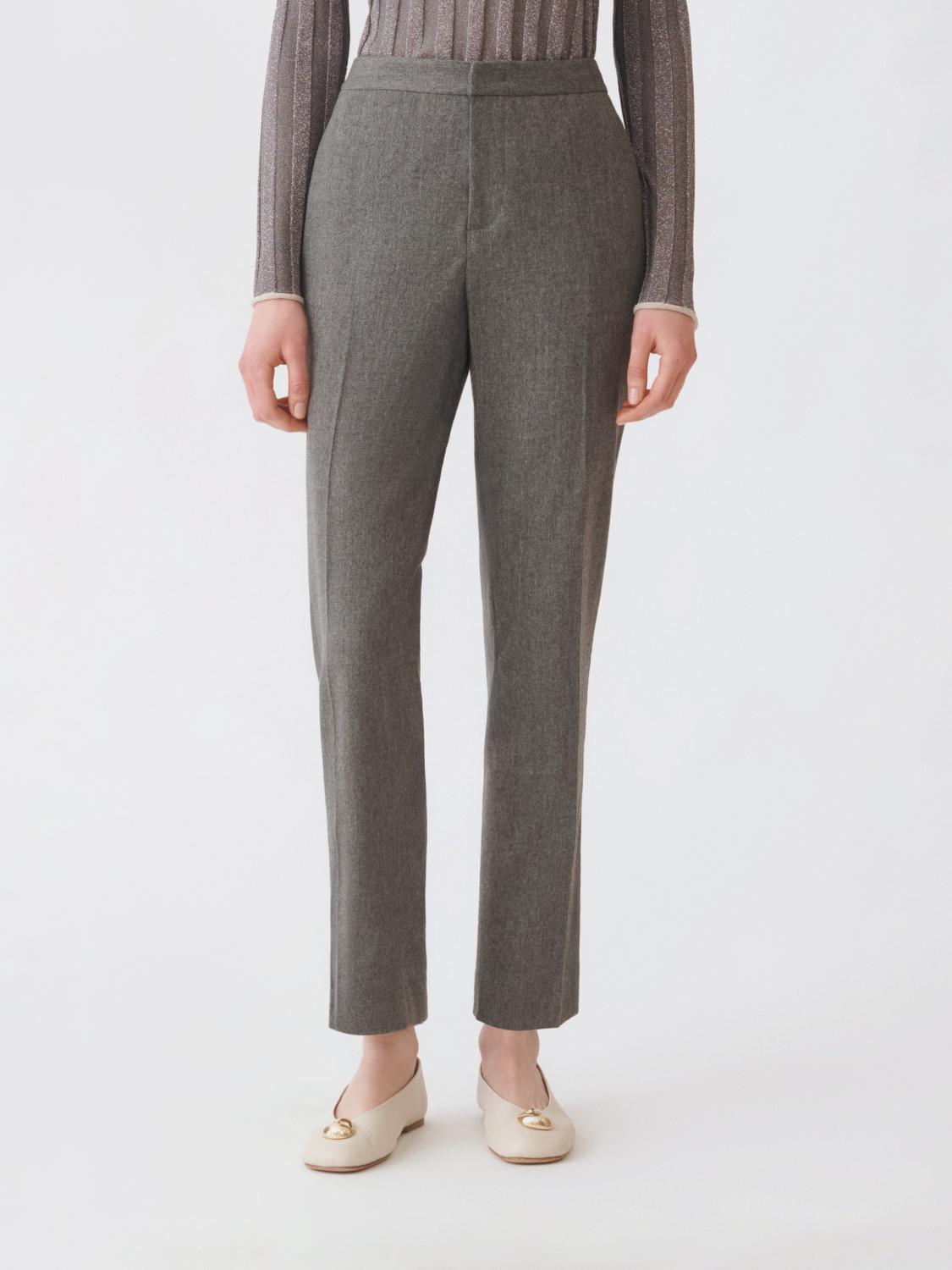 Fabiana Filippi Pants  Woman Color Charcoal In Gray