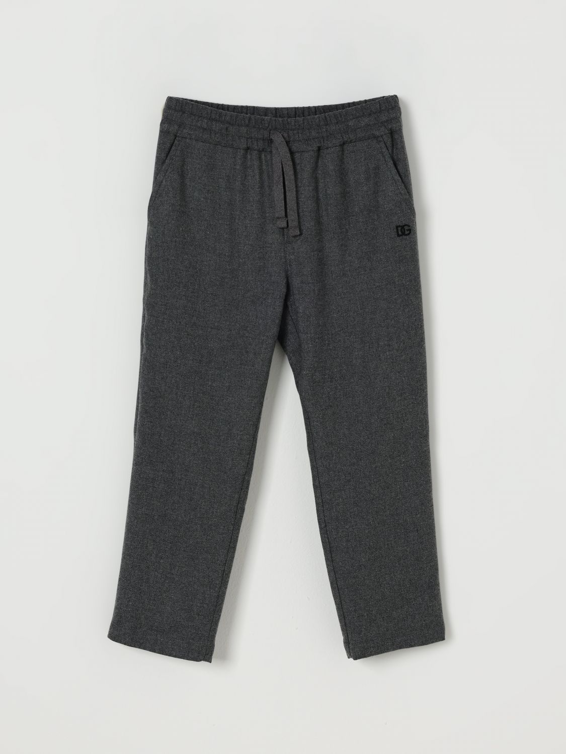 Dolce & Gabbana Pants Kids Color Grey In Gray
