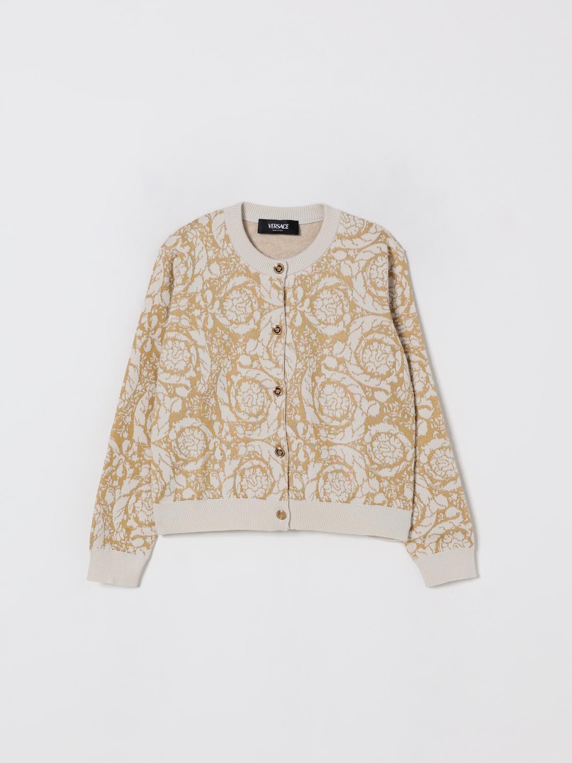 VERSACE Sweater Kids color Yellow　VERSACE セーター キッズカラー イエロー VERSACE