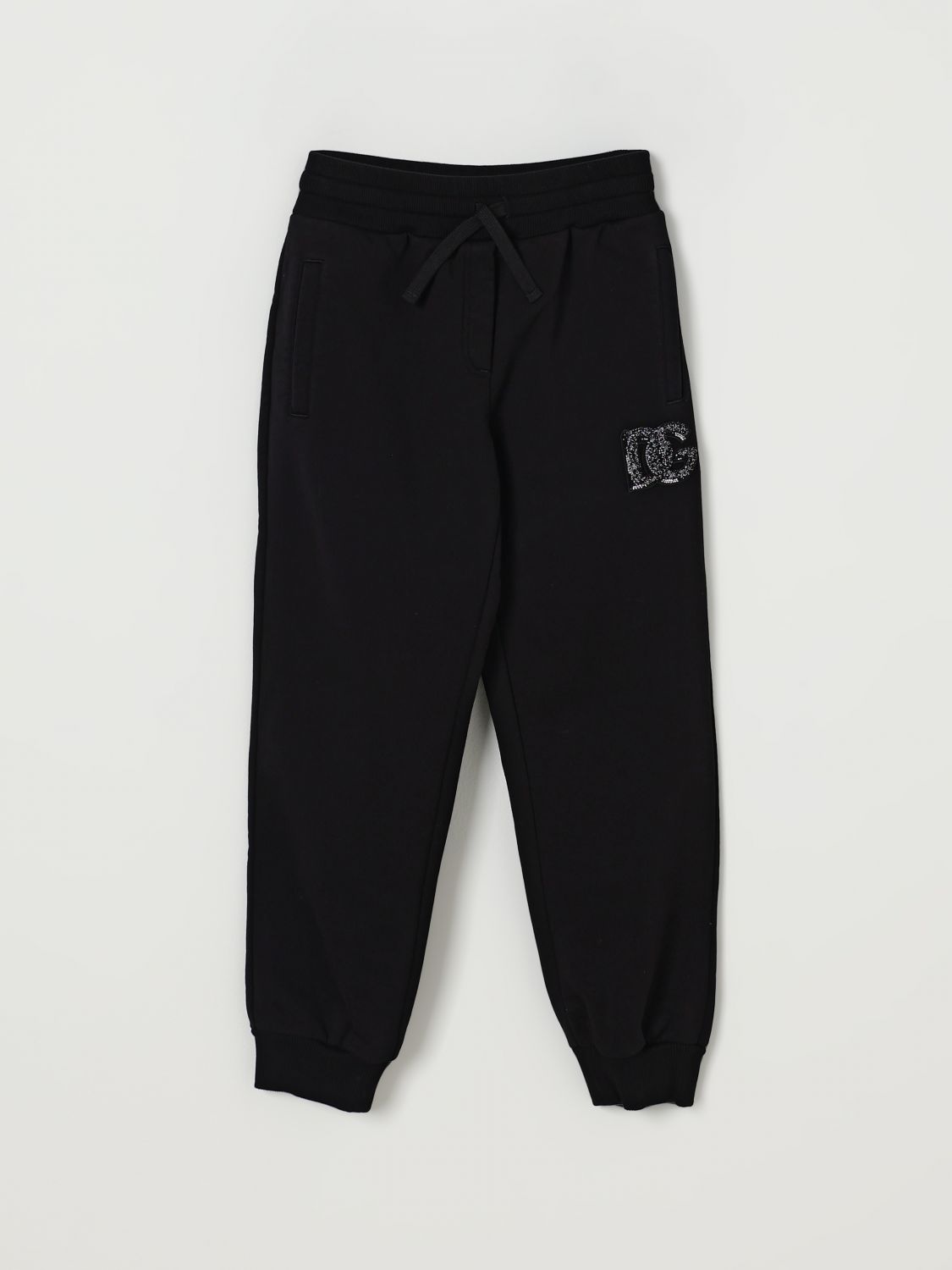 Dolce & Gabbana Logo-detail Track Pants In Black