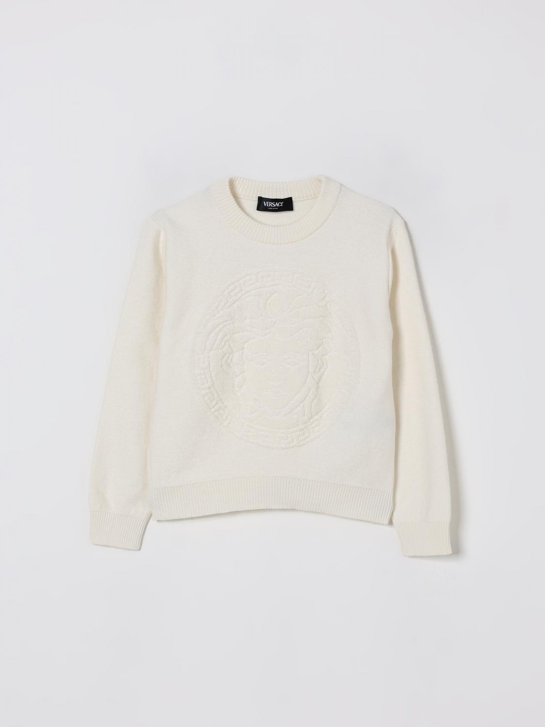 VERSACE Pullover Kinder Farbe Weiß