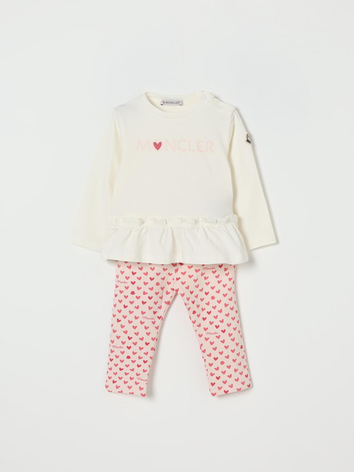MONCLER Baby-Overall Kinder Farbe Weiß