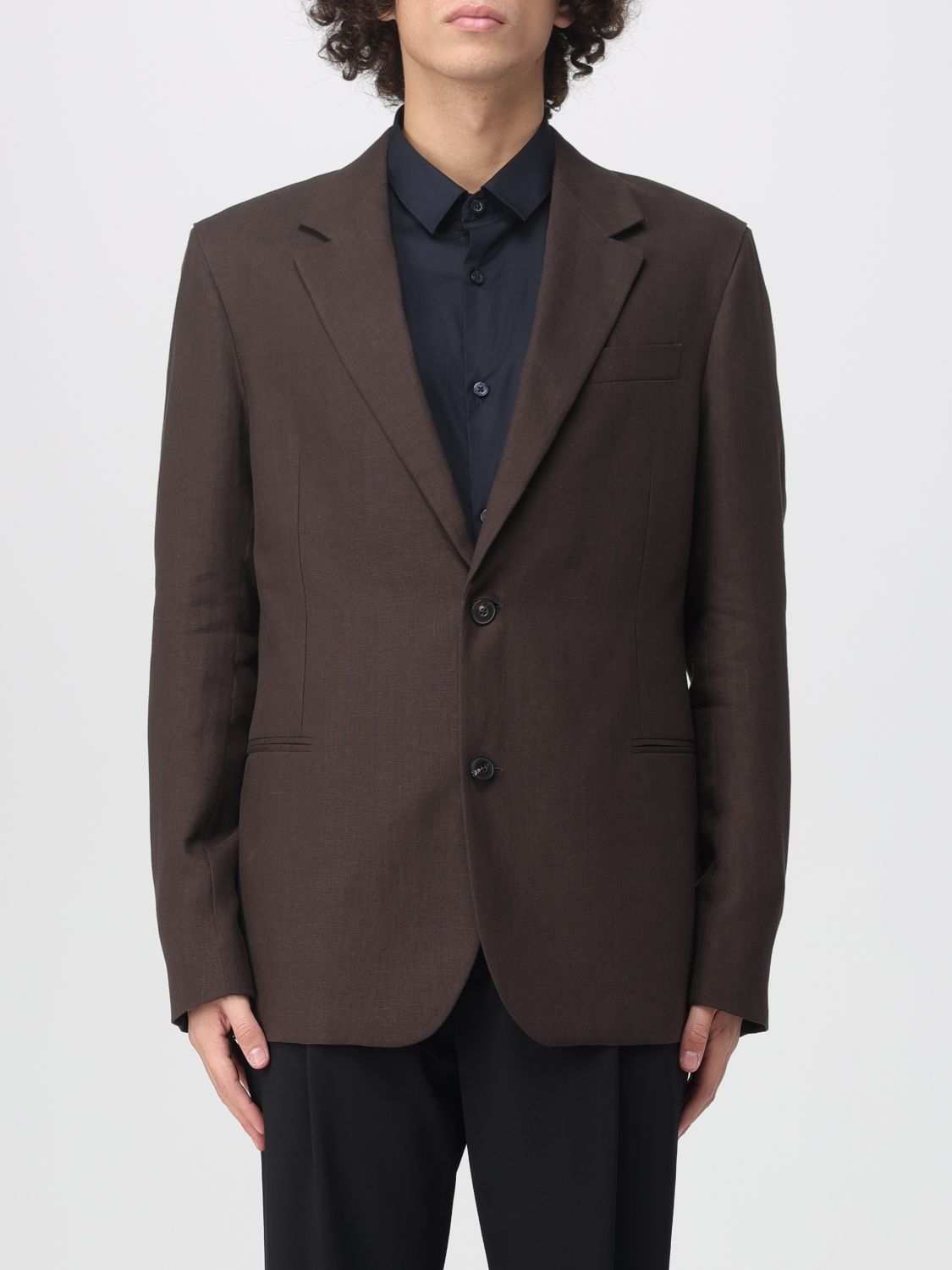 Jacket EMPORIO ARMANI Men color Brown