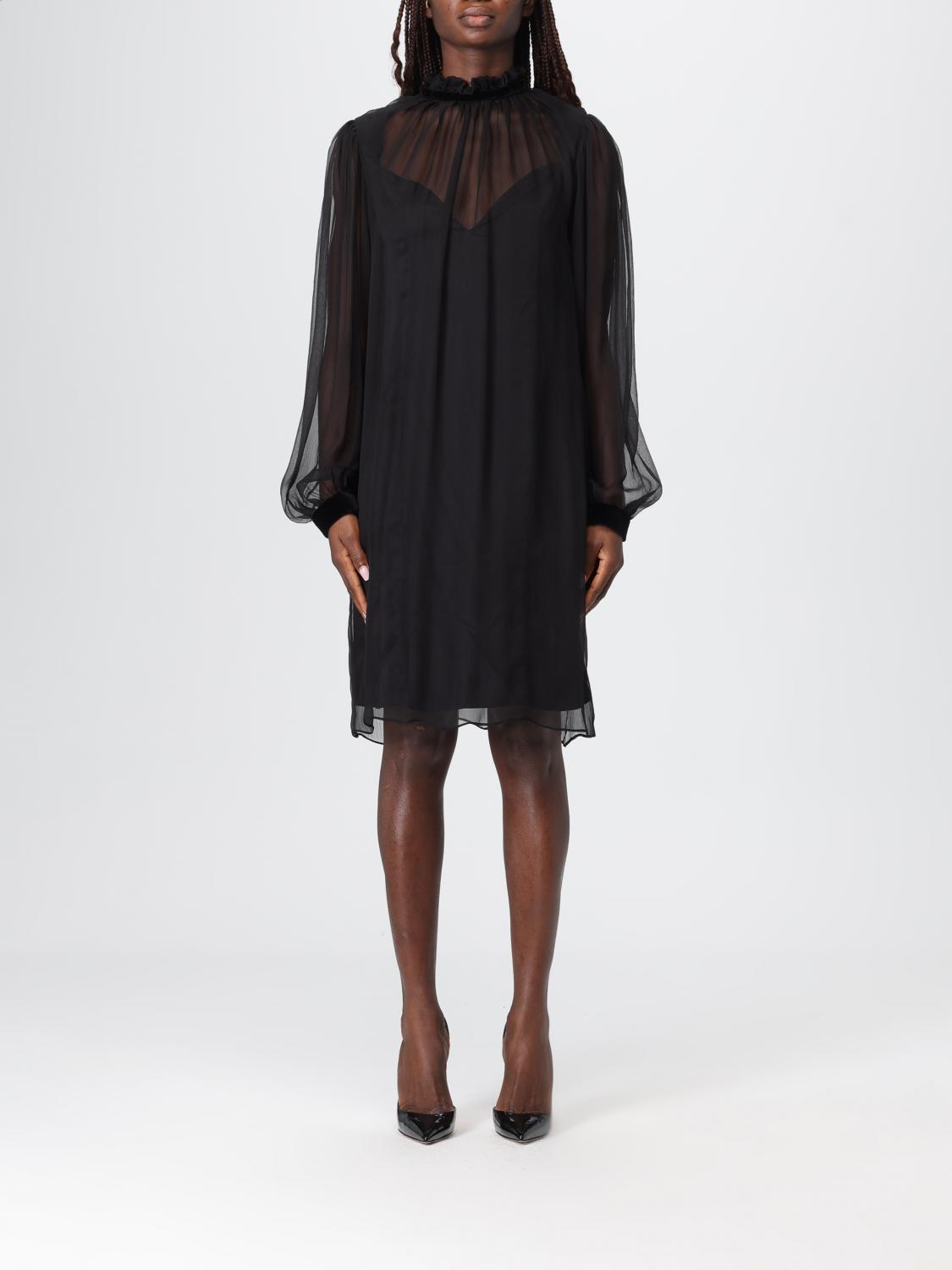 NINA RICCI Dress Woman color Black