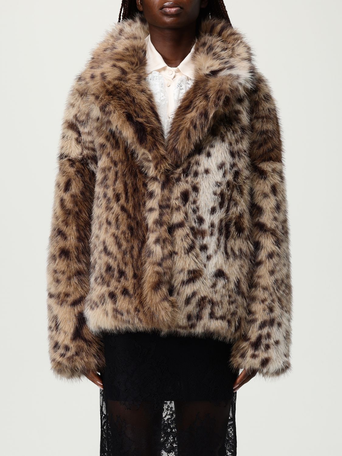Aniye By Fur Coats Woman Color Multicolor In Multi