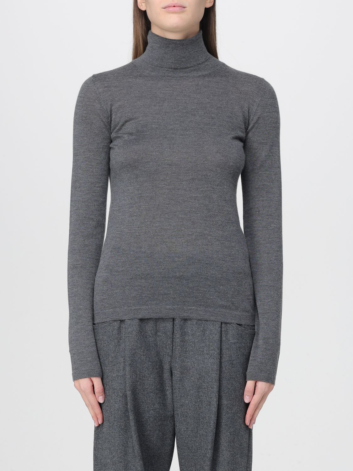 Brunello Cucinelli Sweater  Woman Color Grey In Gray