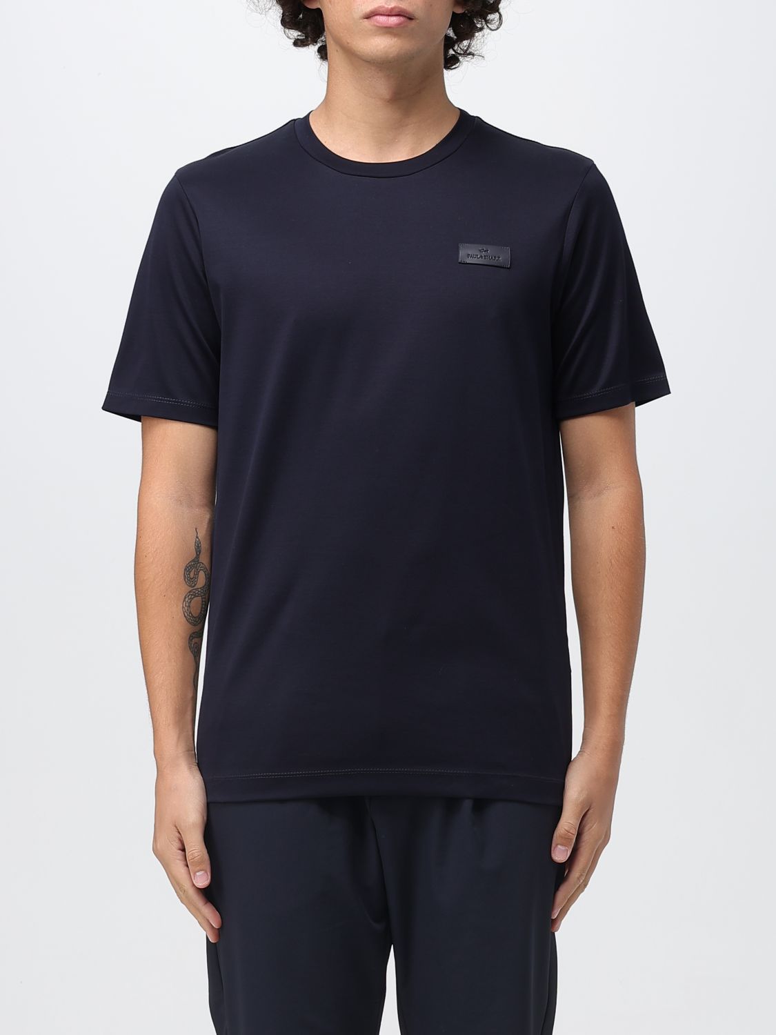 Paul & Shark T-shirt  Men Color Blue In Black