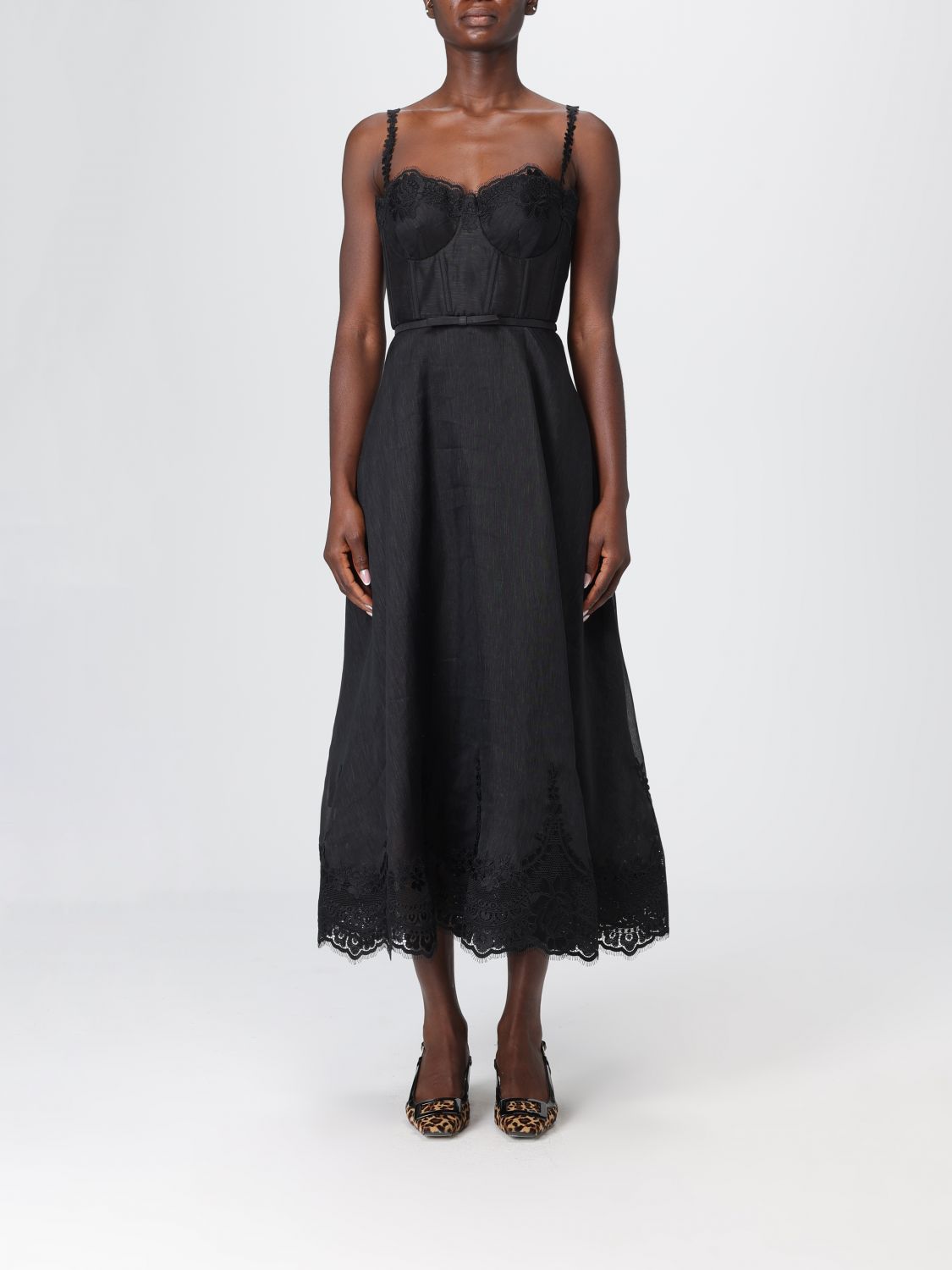 Zimmermann Dress  Woman Color Black In Black