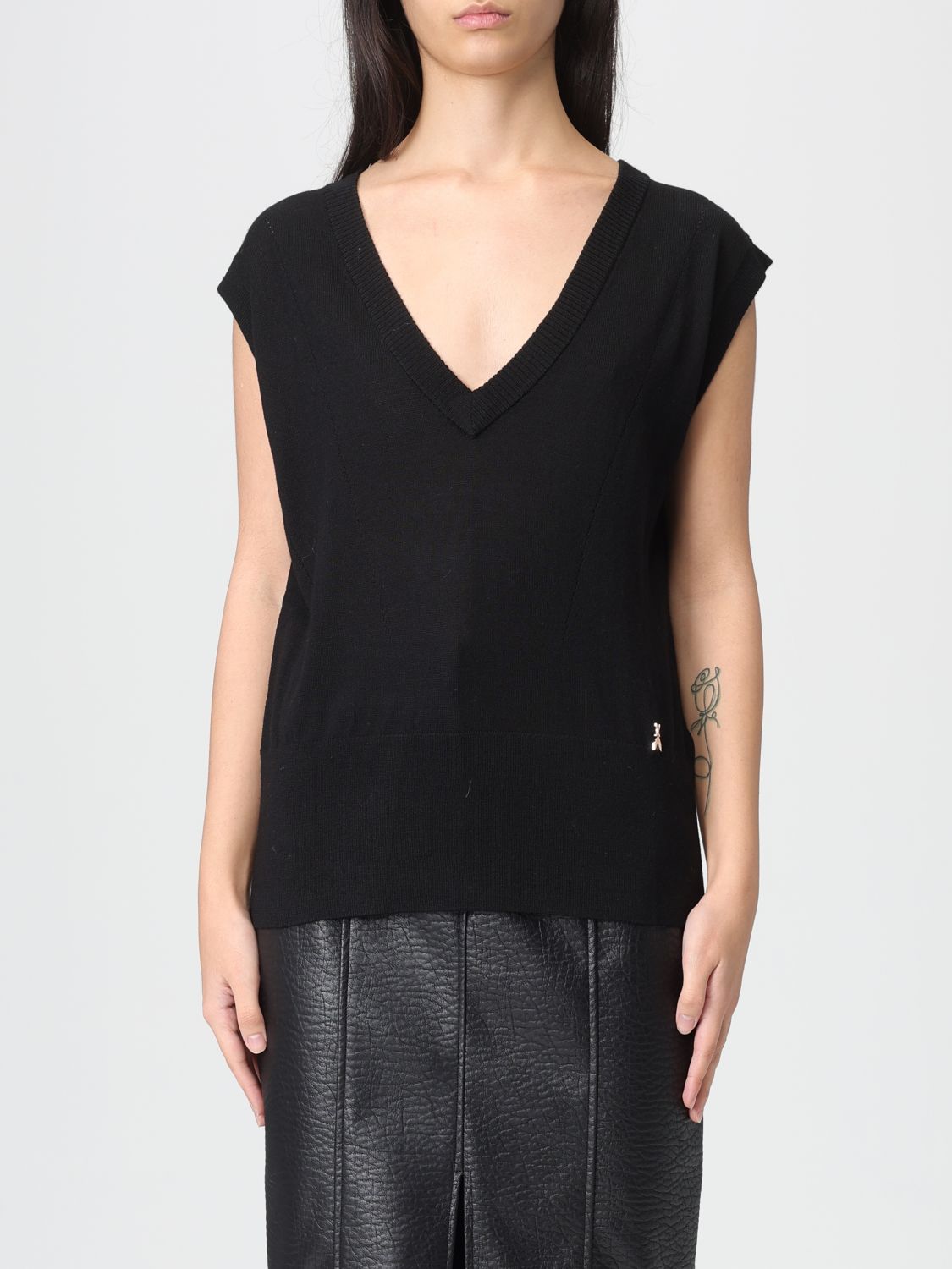 Patrizia Pepe Sweater Woman Color Black