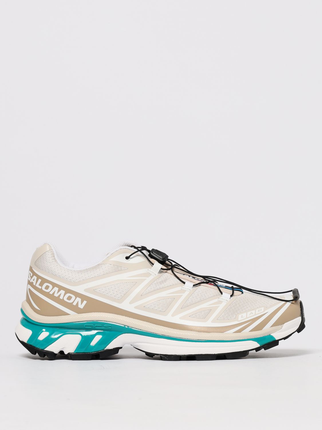 Salomon Xt-6 Low-top Nylon Sneakers In Gray