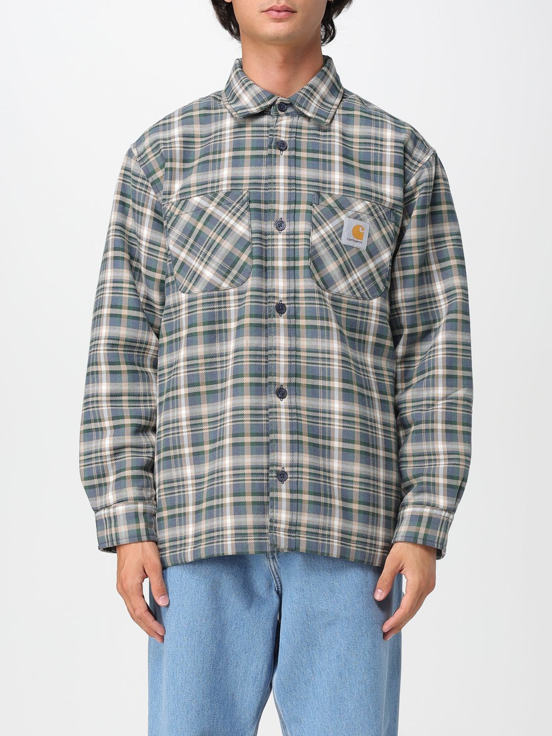 Carhartt Shirt  Wip Men Color Blue In Blue