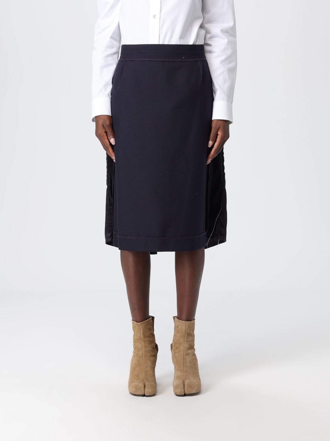 Maison Margiela Skirt Woman Color Blue In Blue