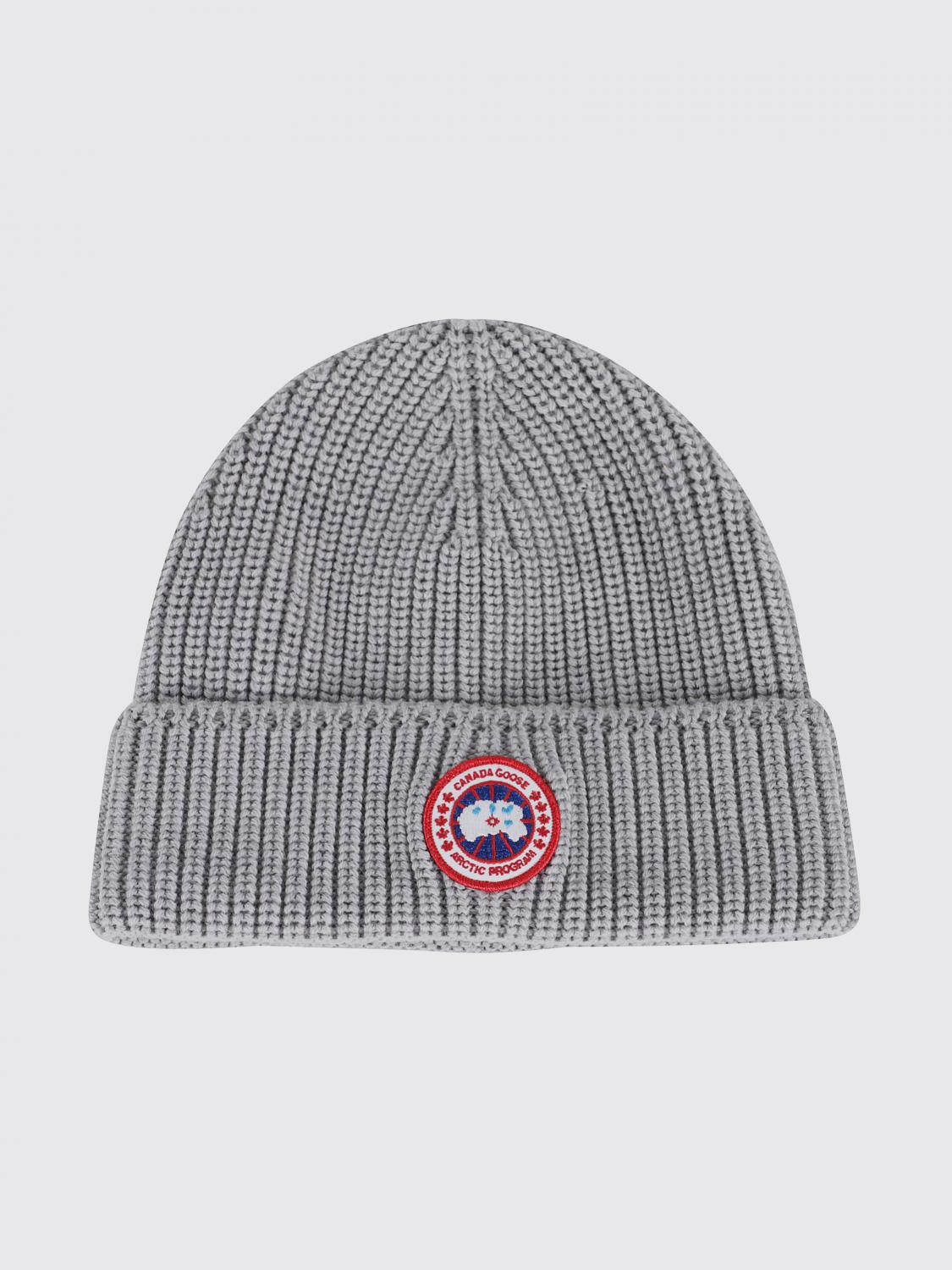 Hat CANADA GOOSE Men color Grey Hat CANADA GOOSE Men color Grey
