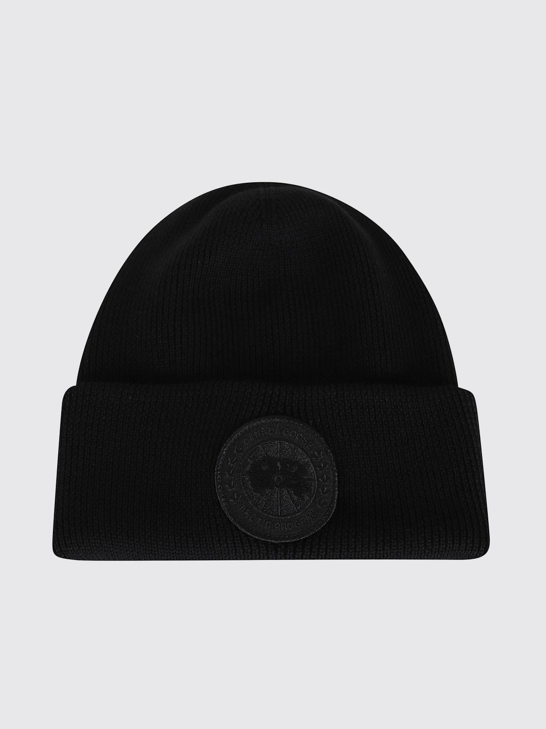 Hat CANADA GOOSE Men color Black 1 Hat CANADA GOOSE Men color Black 1