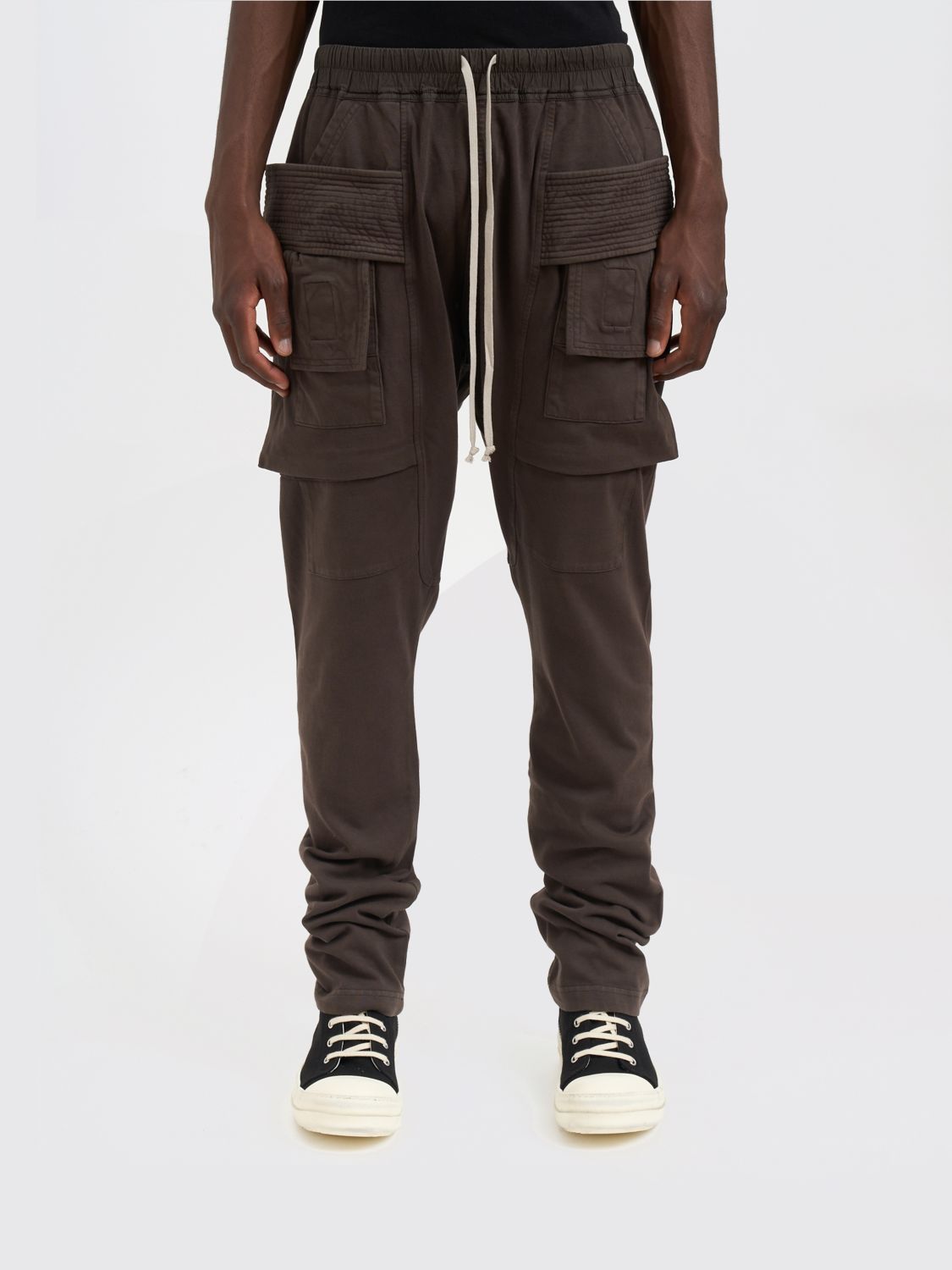 Rick Owens Drkshdw Pants  Men Color Grey In Brown