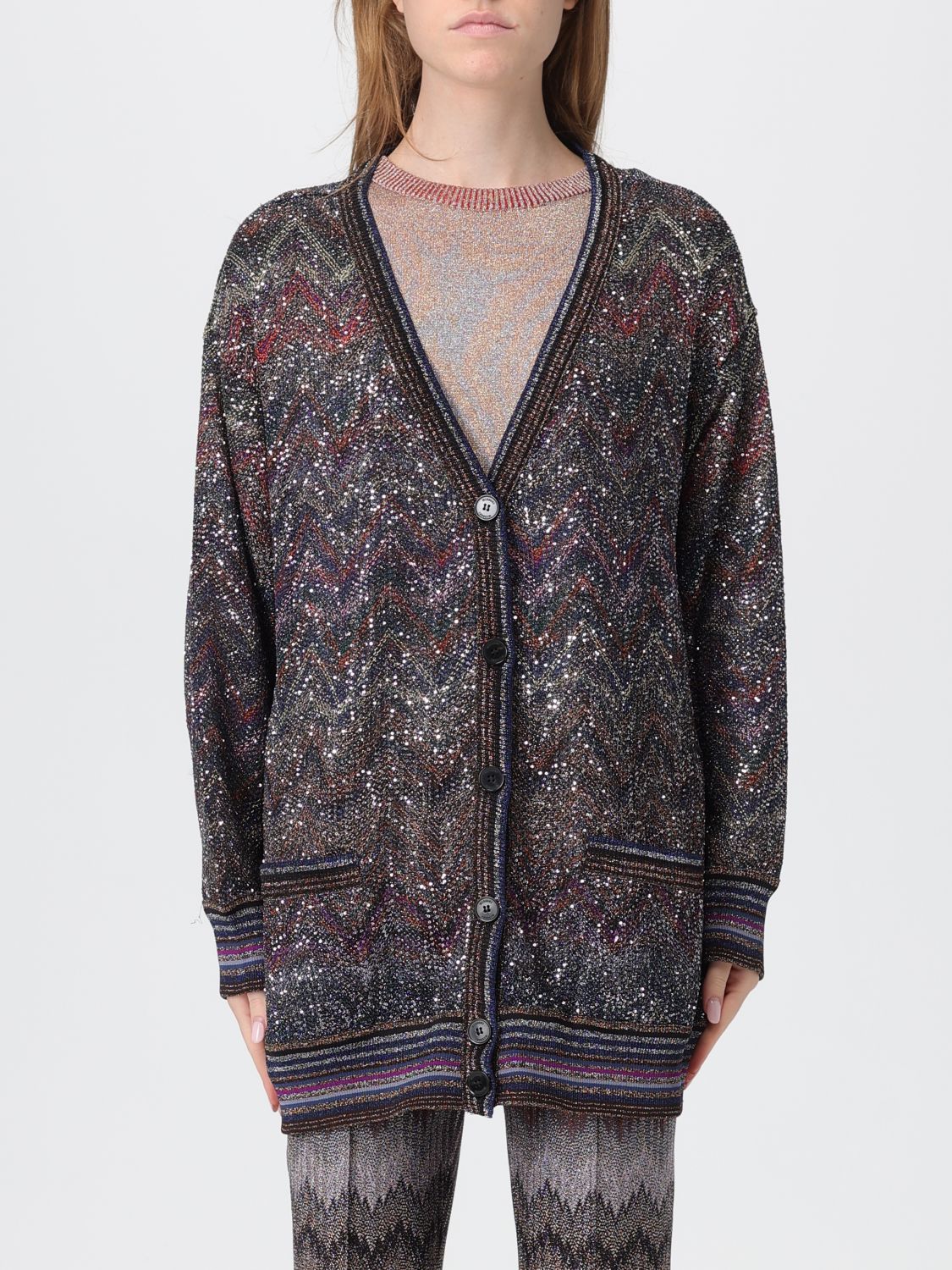 Missoni Cardigan  Woman Color Pink In Multi