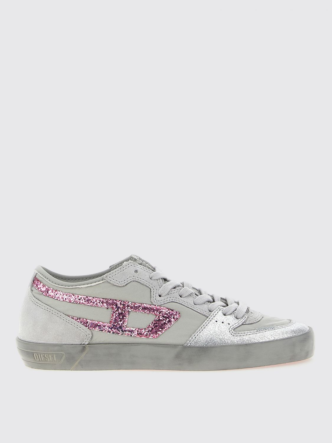 Diesel S-leroji D-1 Low Sneakers Multicolor In Gray