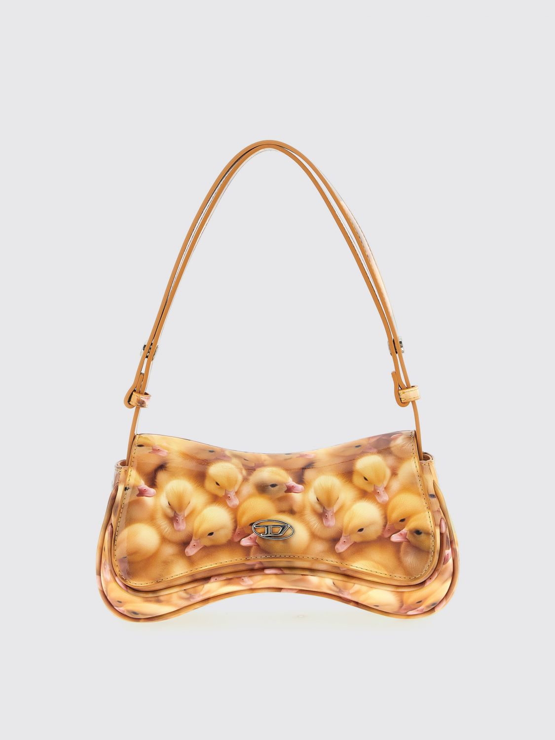 Diesel Play Clutch Shoulder Bag In Multi