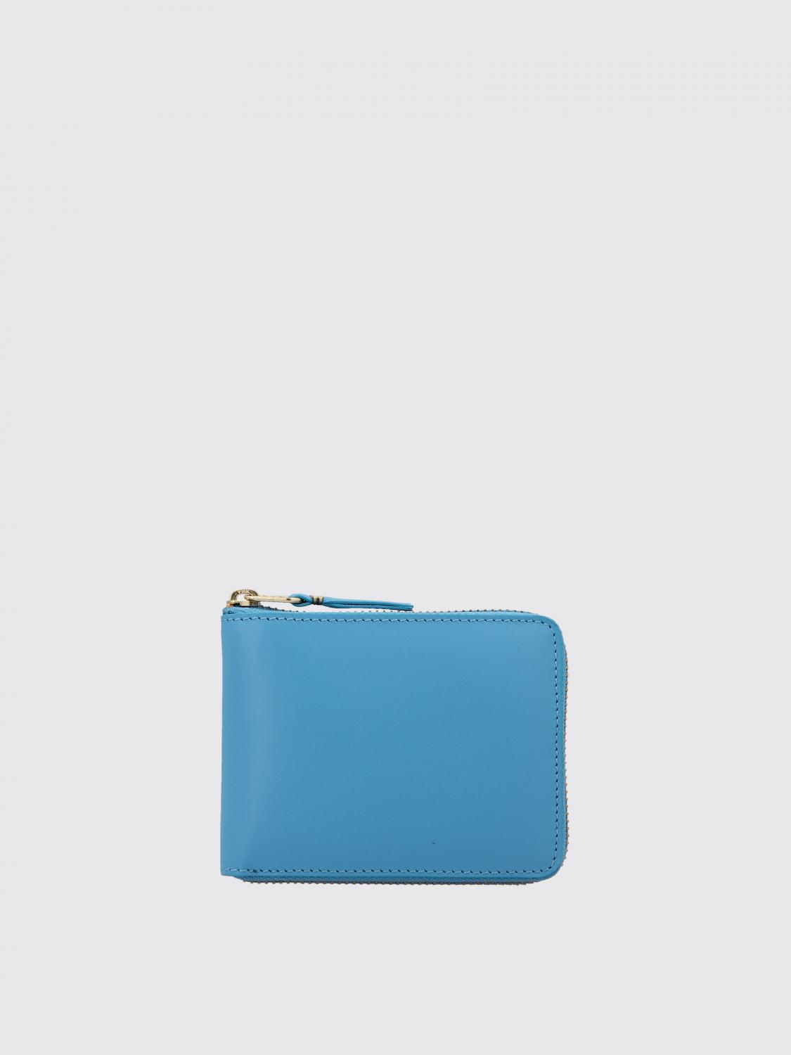 Comme Des Garçons Wallet Wallet Men Color Blue In Blue