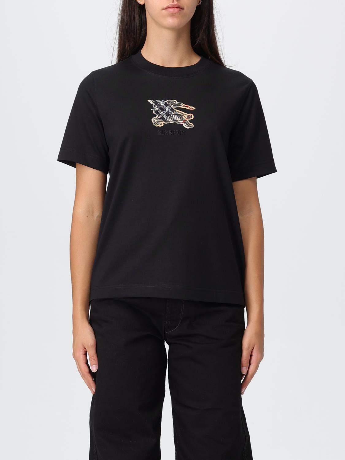 Burberry T-shirt  Woman Color Black In Black