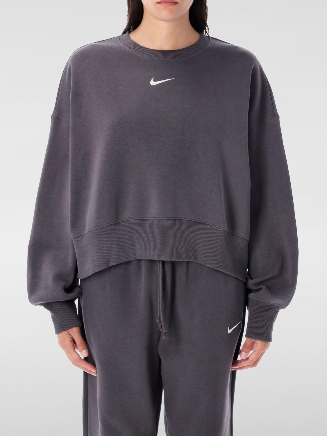 Nike Crew-neck Oos Sweatshirt In Gray