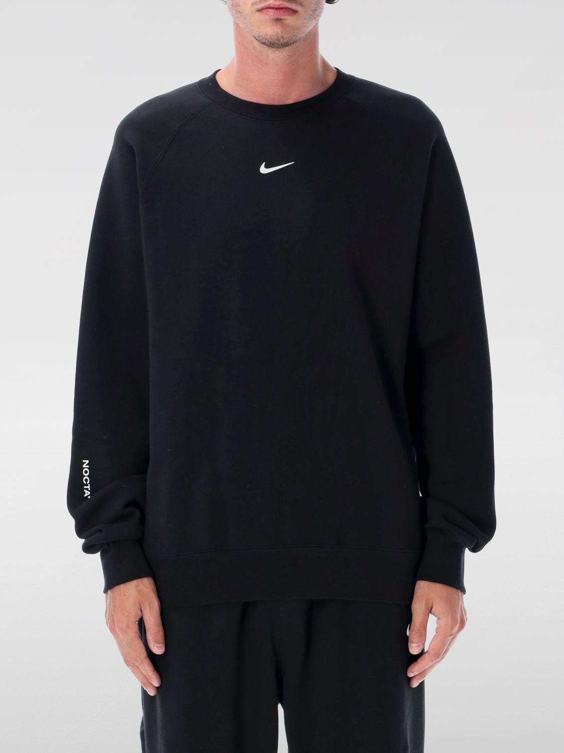 Nike M Nrg Nocta Cs Crew Flc In Black