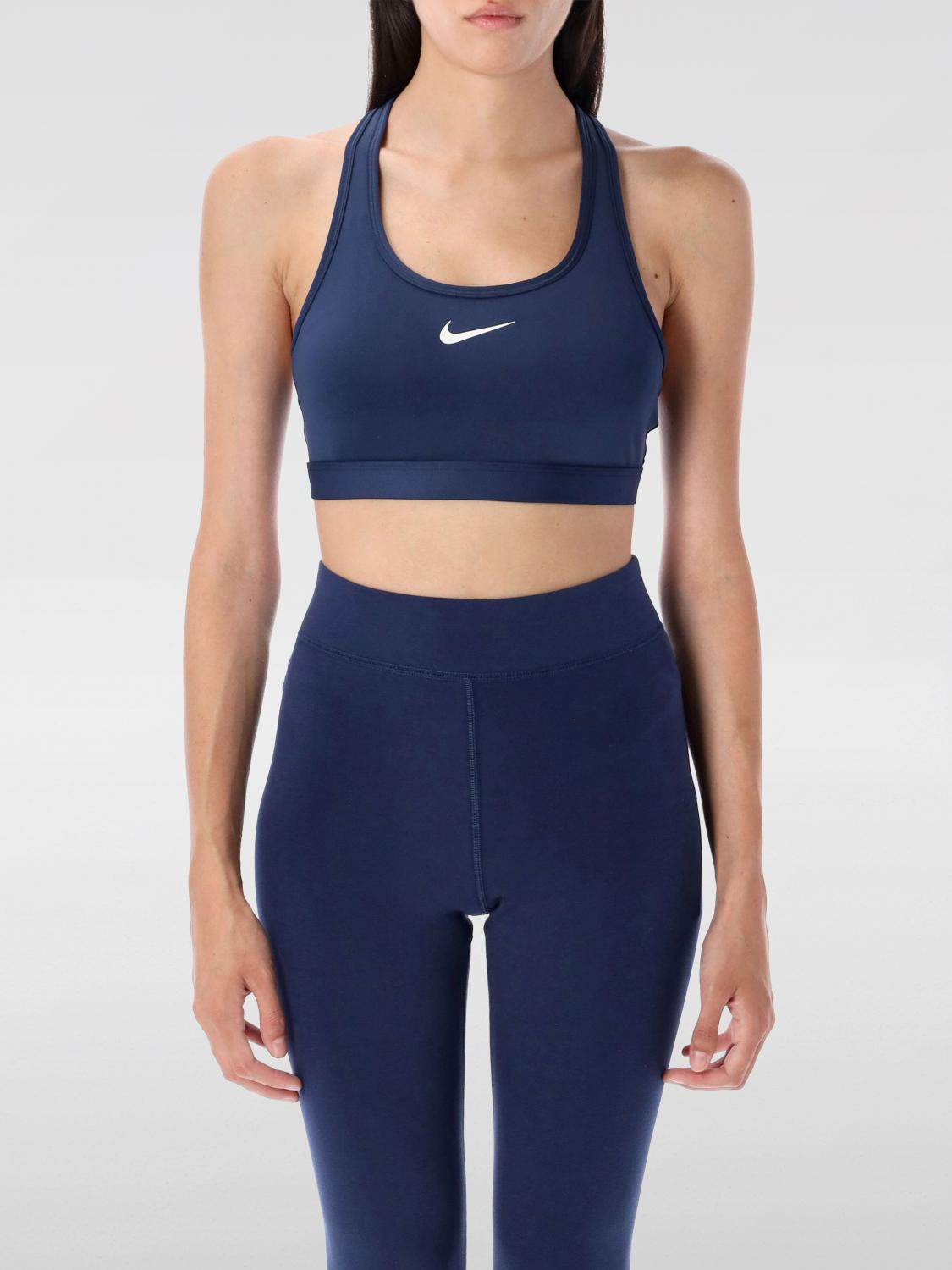 Nike Active Medium Support Bra In Blue