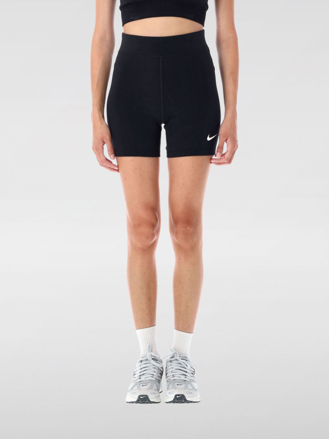 Nike High-waist Performance Shorts In Black