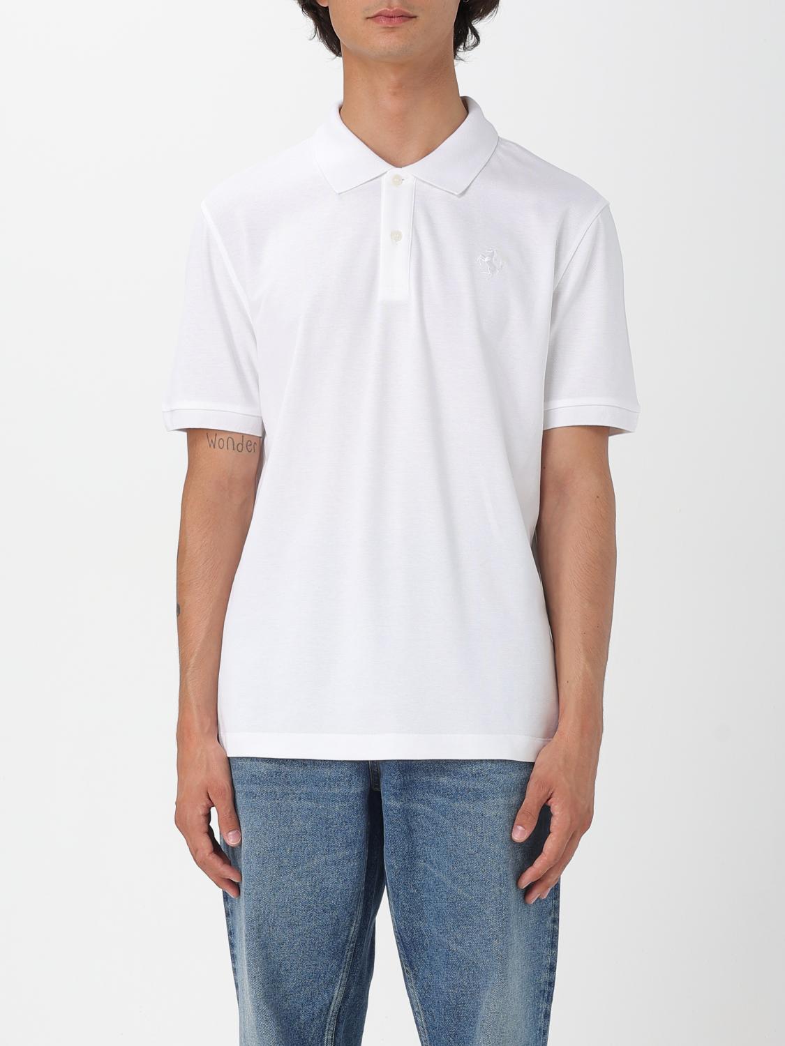 Ferrari T-shirt  Men Color White In White