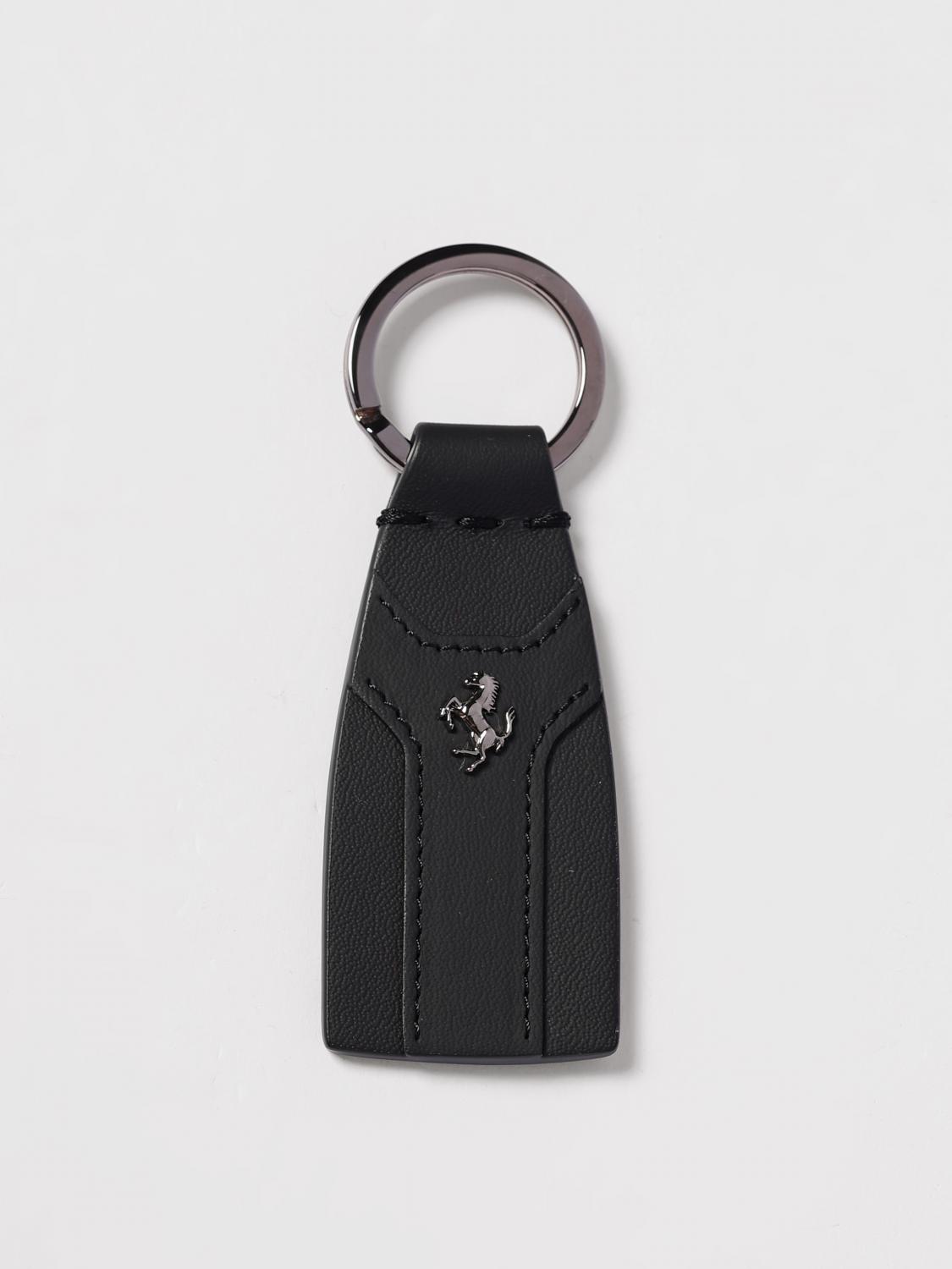 Ferrari Keyring  Men Color Black In Black
