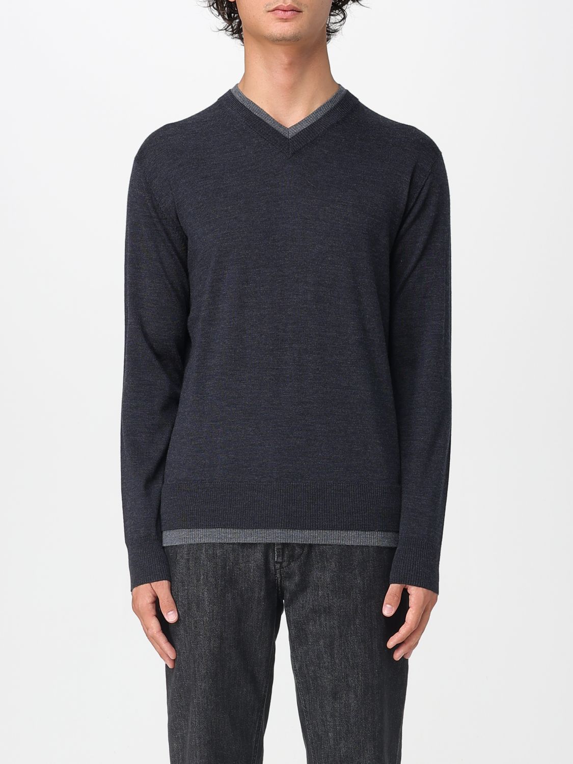 Paolo Pecora Sweater  Men Color Grey In Gray