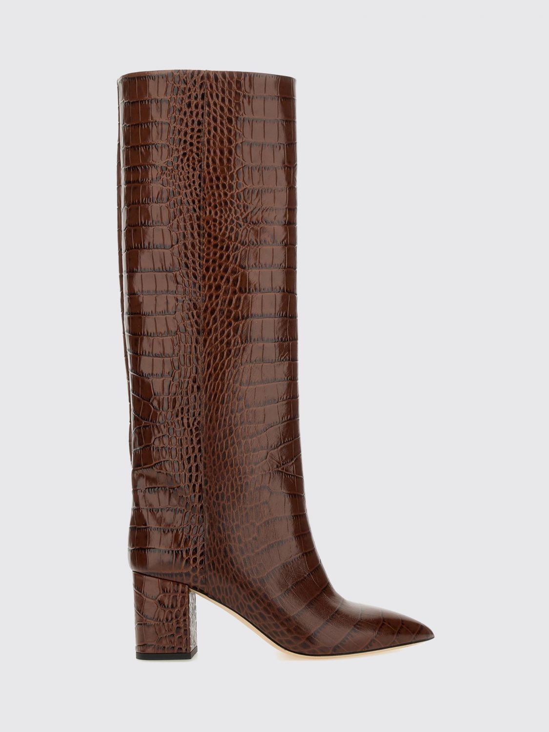 Paris Texas Boots  Woman Color Burnt In Brown