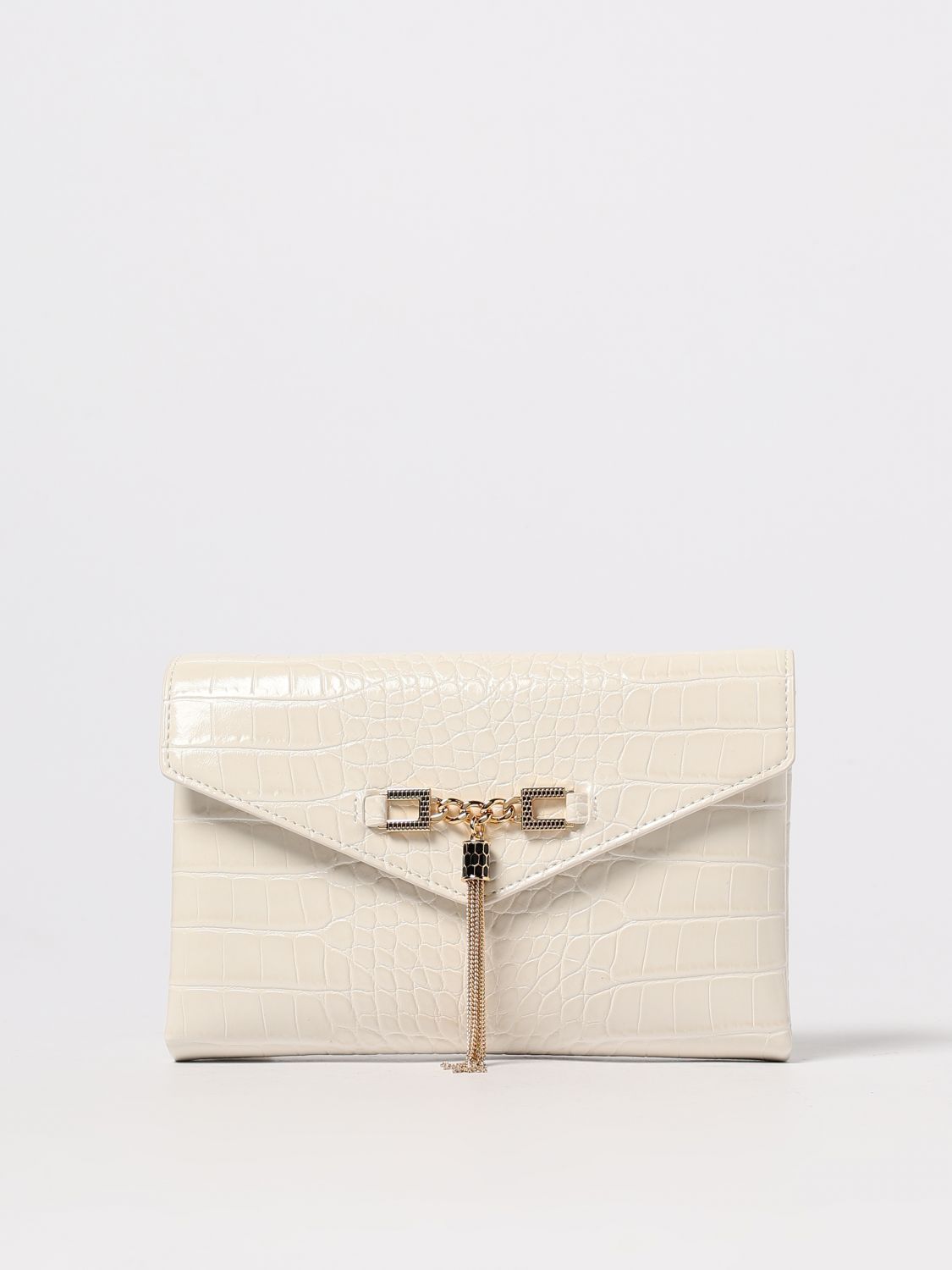Elisabetta Franchi Shoulder Bag  Woman Color White In White