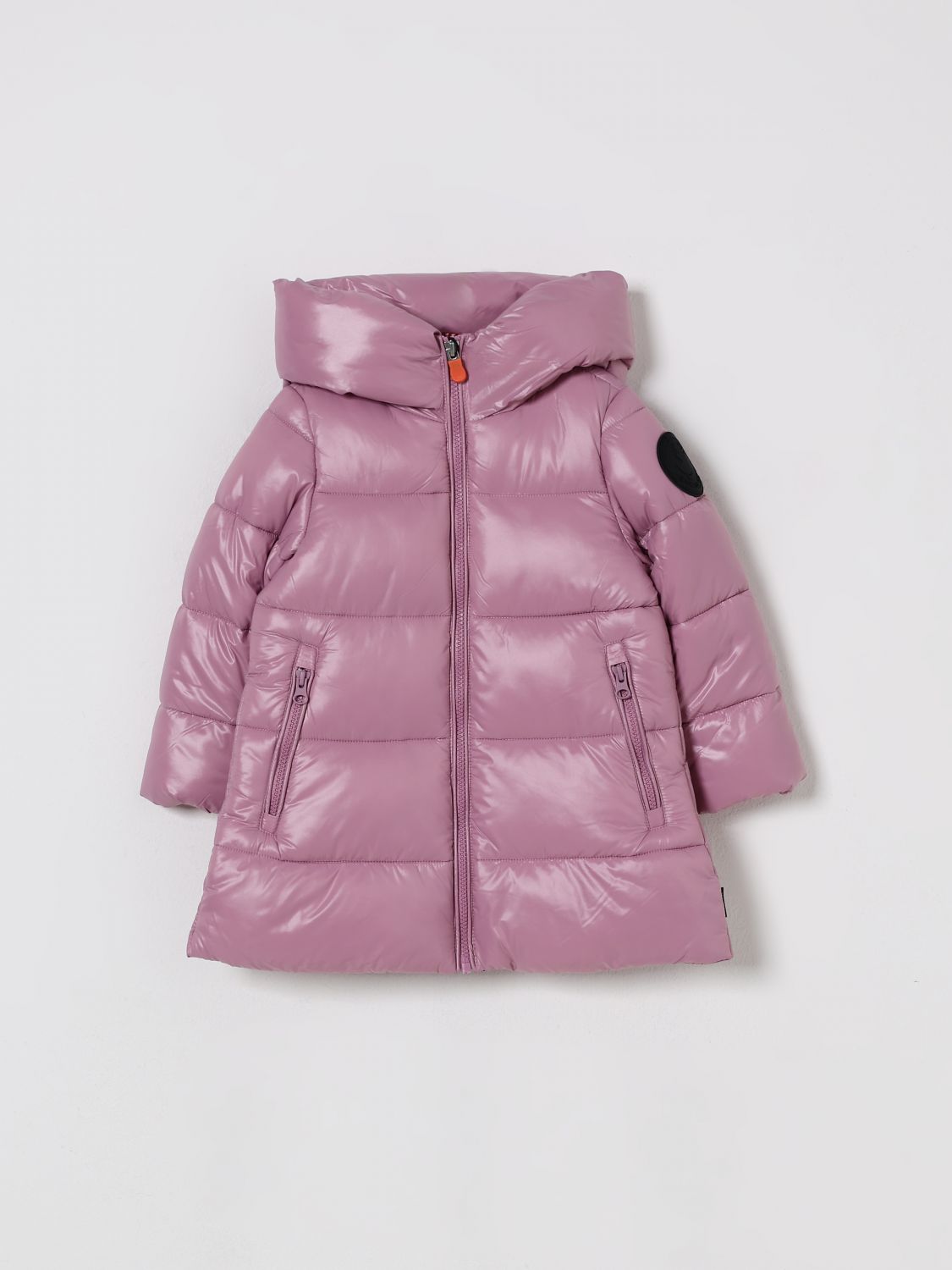 Save The Duck Jacket Kids Color Orchid In Purple