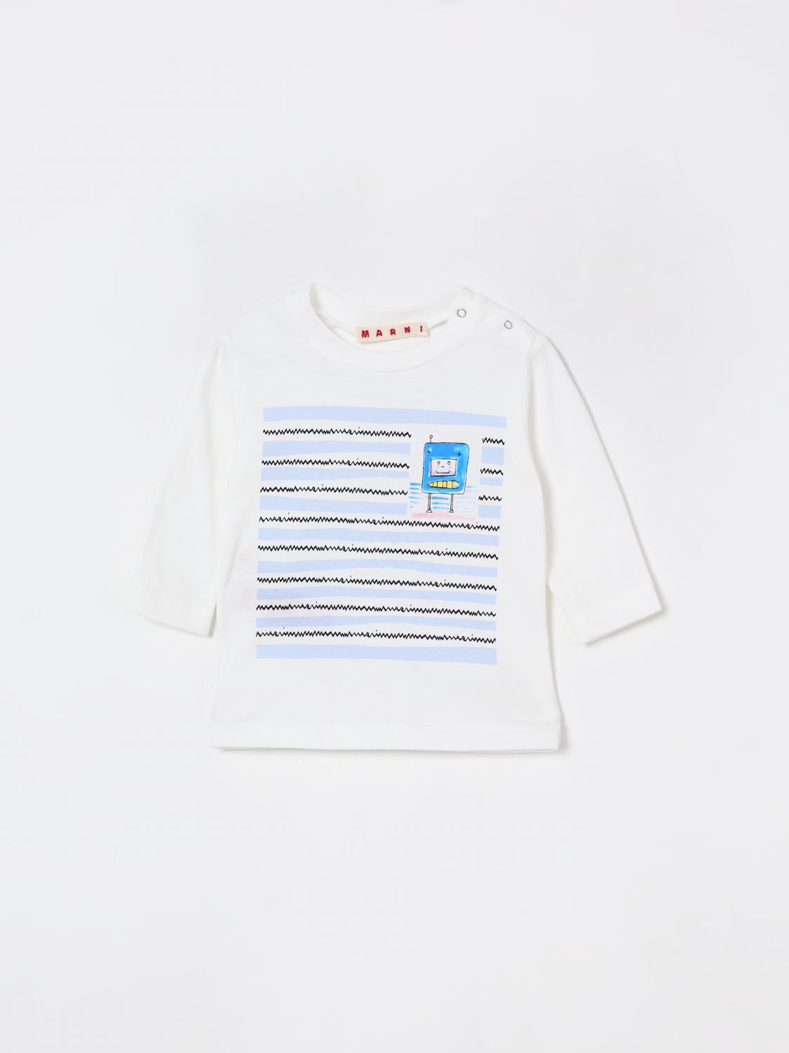 Marni T-shirt  Kids Color Cream In White