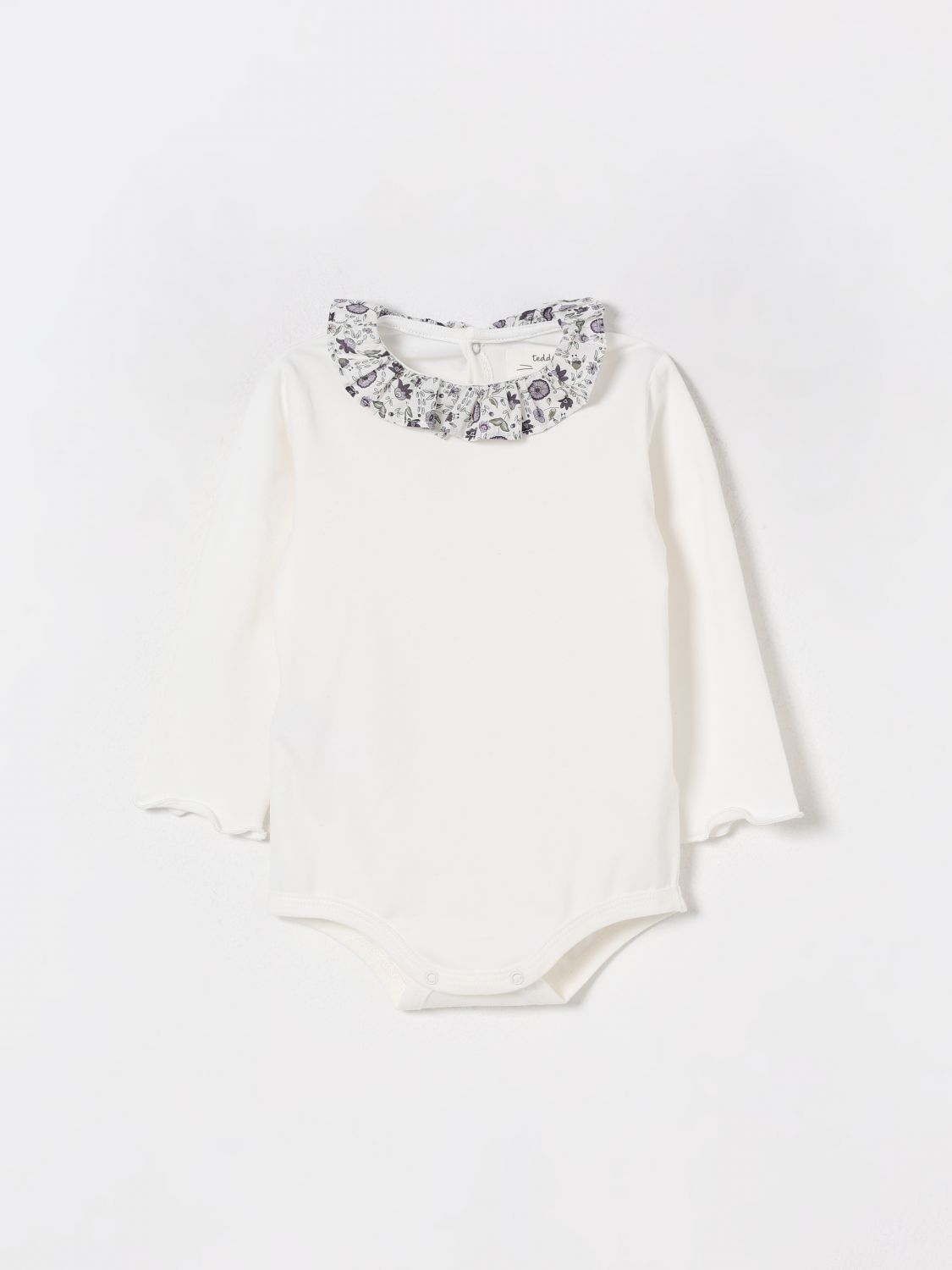 Teddy & Minou Babies' Bodysuit  Kids Color Milk In White