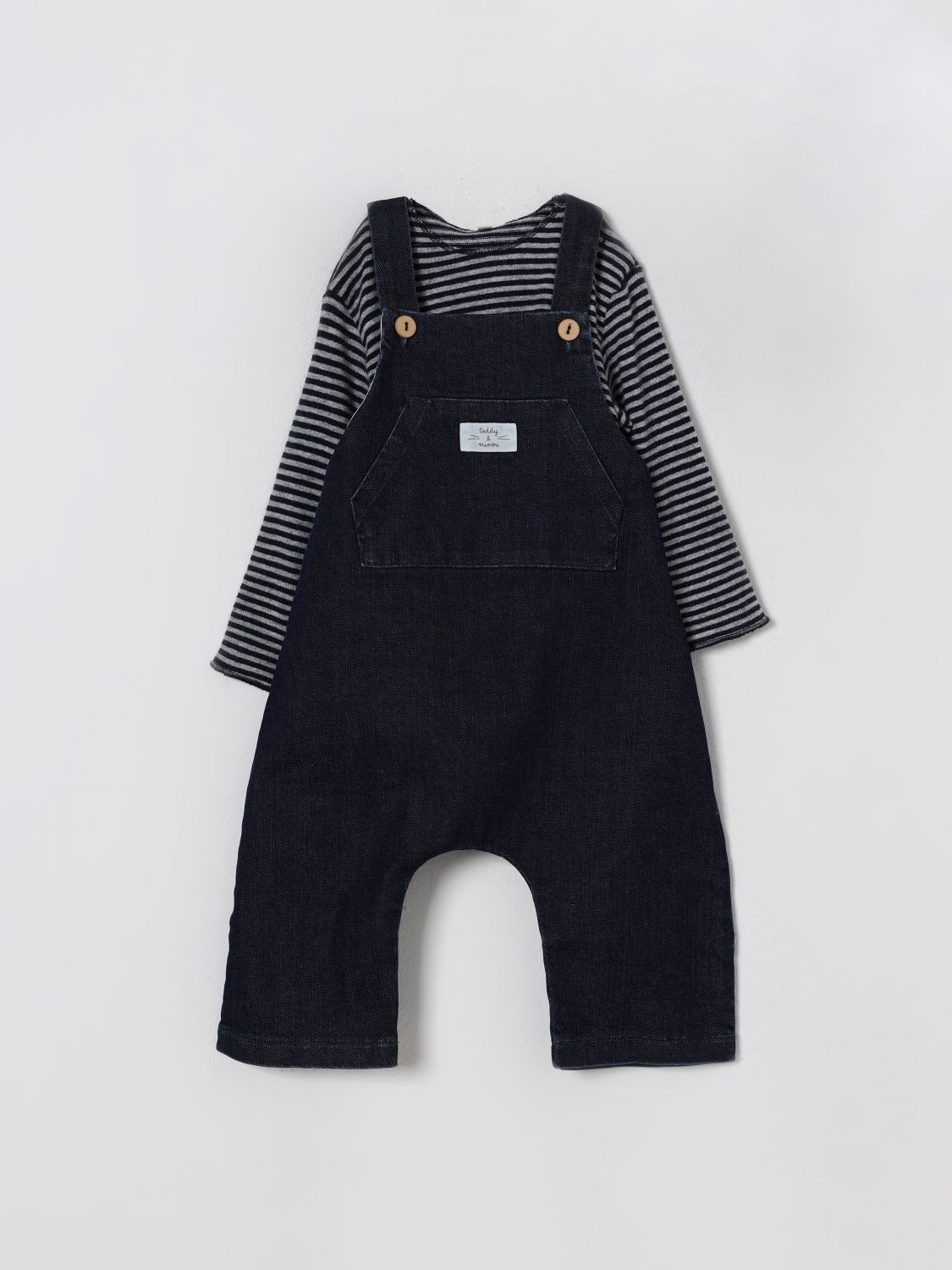 Teddy & Minou Jumpsuit  Kids Color Blue In Blue
