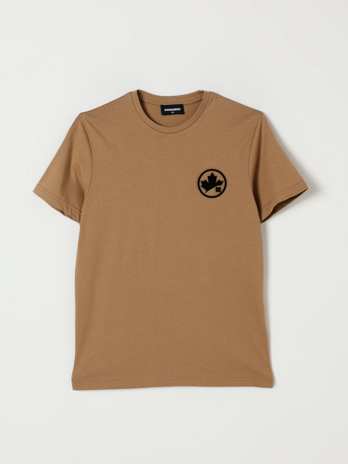 Dsquared2 T-shirt  Kids Color Camel In Brown