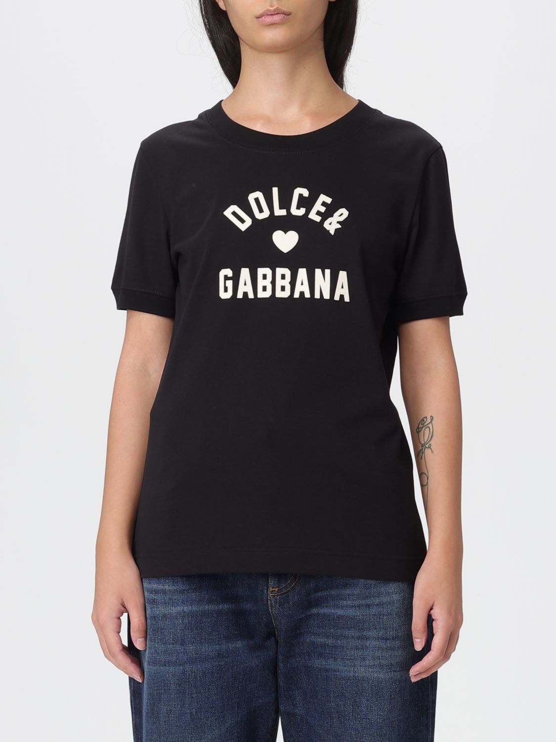 T-Shirt DOLCE & GABBANA Woman color Black