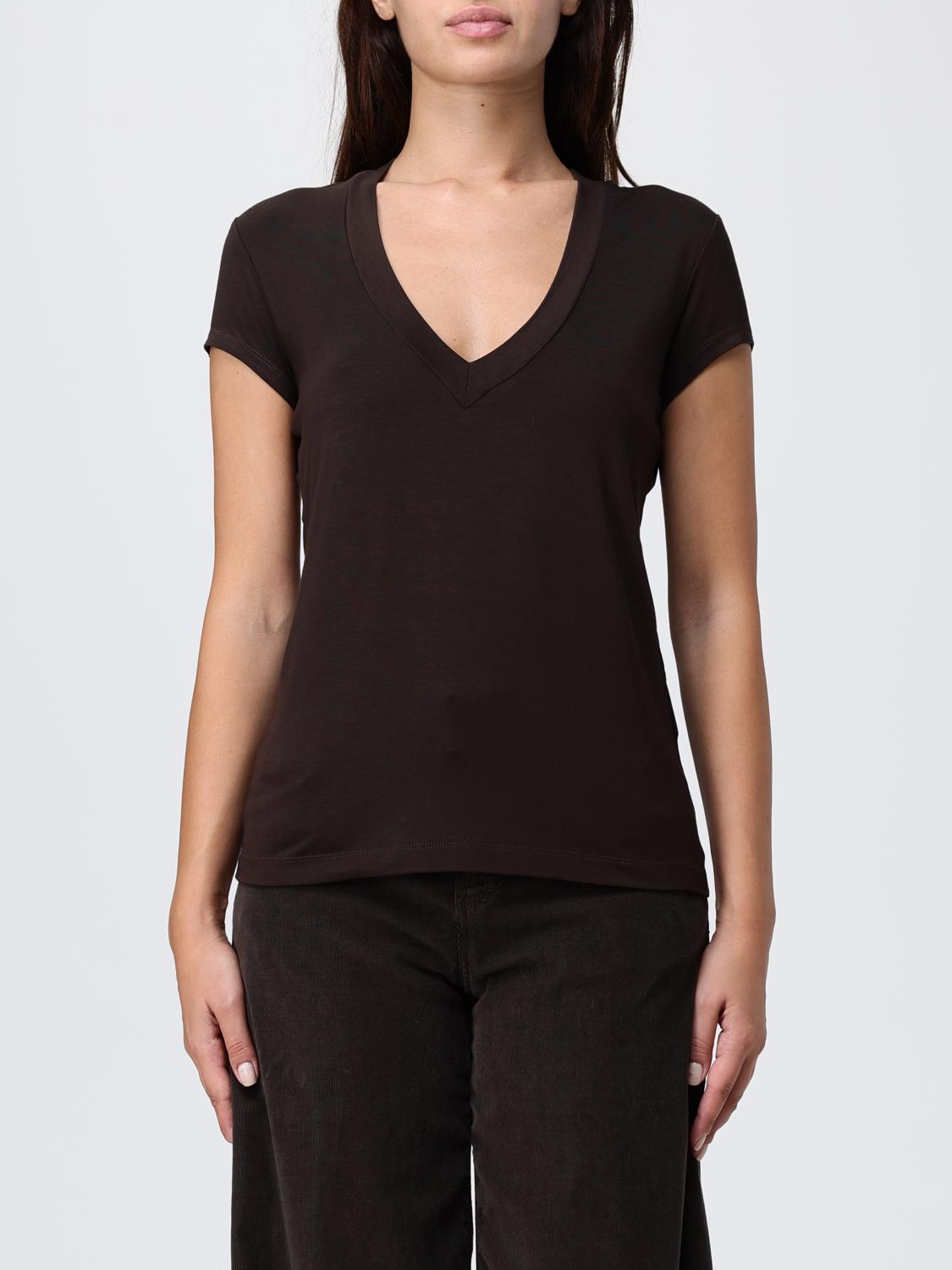 Dondup V-neck Top In Brown