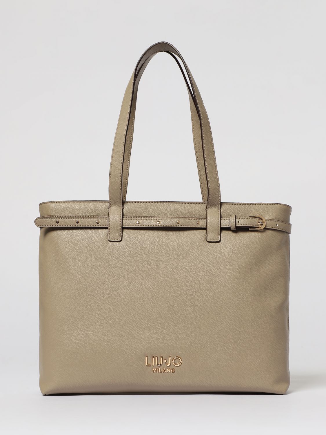 Liu •jo Tote Bag Liu Jo Woman Color Dove Grey In Gray
