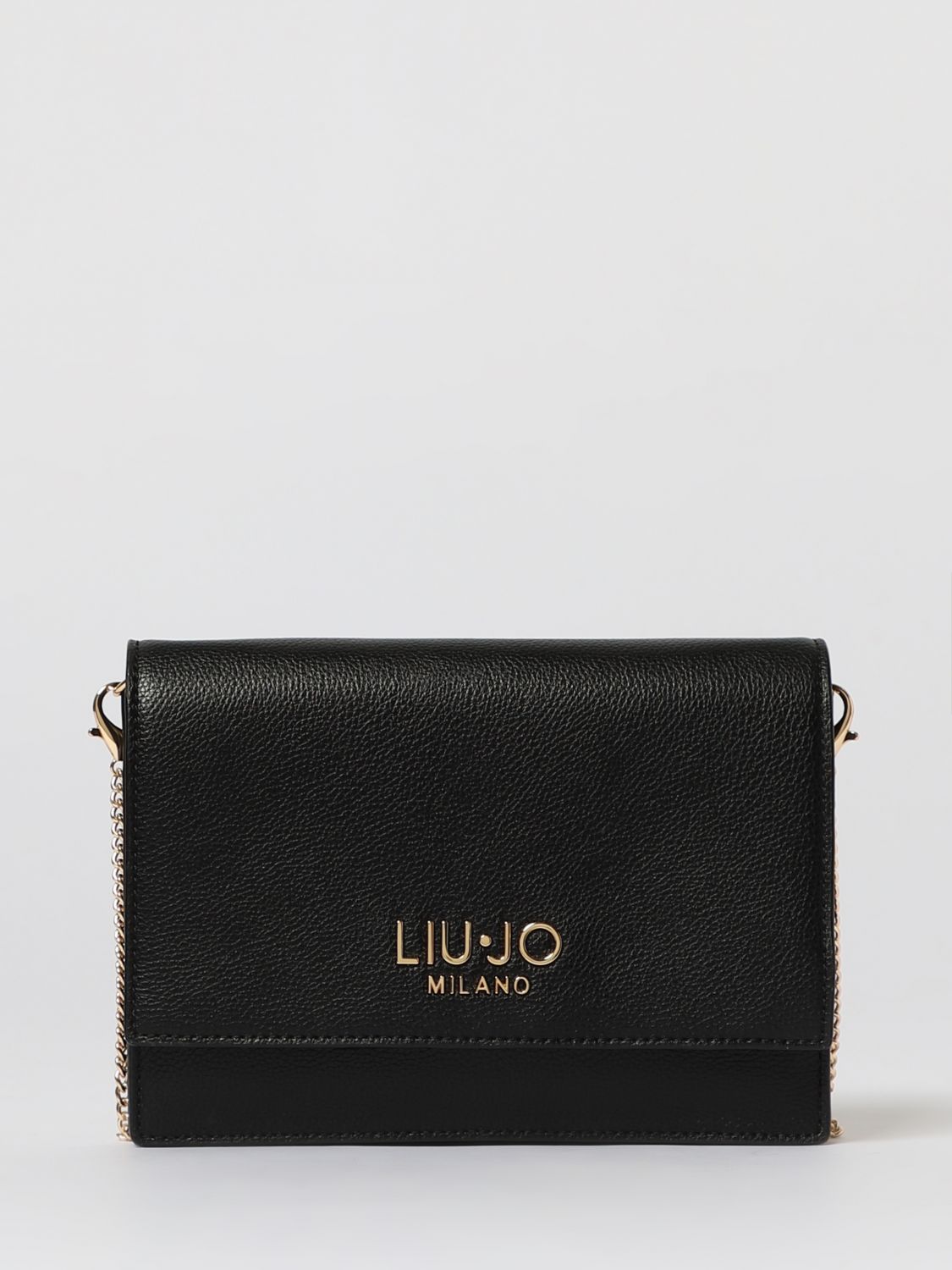 Liu •jo Shoulder Bag Liu Jo Woman Color Black In Yellow