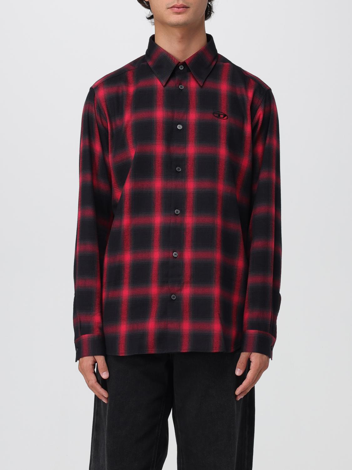 Diesel Shirts In Red